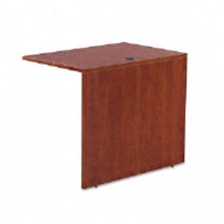 Alera Technologies Valencia Series Reversible Return Bridge Shell- Medium Cherry YYAZ-ALEVA353624MC